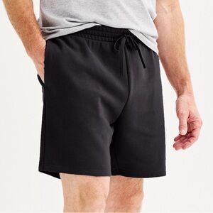 NWT Tek Gear Men's Black Sweat Shorts